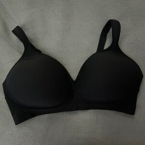 UNDER OUTFIT Style 460 Black Seamless Comfort Wireless Bra Plus Size 2XL